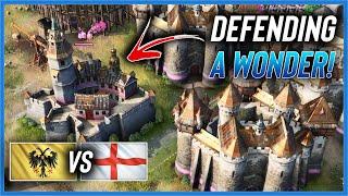 Defending the Wonder in Nomad without Fighting! Age of Empires IV 4v4