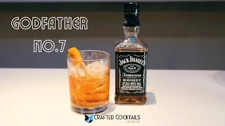 Jack Daniel's Cocktail - The Godfather No. 7( 1 minute cocktail recipe)