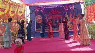 Christmas Dance Class 6 girls of Holy Mary High School Ferozguda Hyd