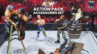 Jazwares AEW Unrivaled Action Accessory Pack Unboxing Review!