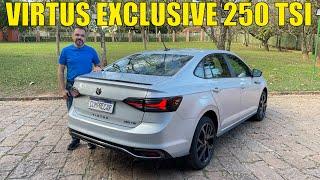 Volkswagen Virtus Exclusive 250 TSI 2025 - 10 motivos para conhecer