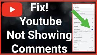 YouTube Not Showing Comments - Fix!