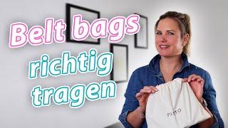 Belt Bags richtig tragen | Worauf es ankommt und ob es sich lohnt