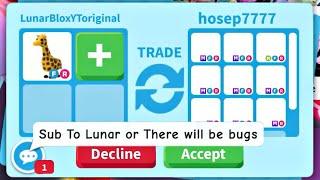 14 GREAT OFFERS! FOR MY OLD GIRAFFE! (LATEST OFFERS, SEP 2023) ADOPT ME TRADING #adoptmetrades