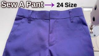 I didn't expect it to be so easy to sew pant I Sew your own pants at home