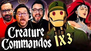 CREATURE COMMANDOS EPISODE 3 REACTION! 1x3 Breakdown and Review | DC Studios • James Gunn • GI Robot