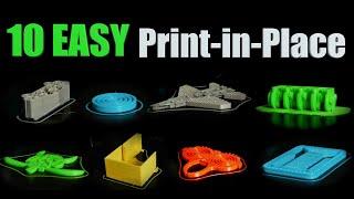 10 EASY Print-in-Place Things to 3D Print First - 2023