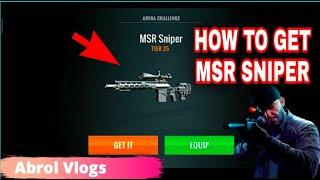 Get MSR Sniper Tier 25 PVP 100% Without any Hack | Sniper 3D Assassin Arena Challange |