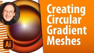 How To Create a Circular Gradient Mesh in Illustrator