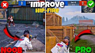 IMPROVE HIP-FIRE FOR MORE HEADSHOT IN BGMI & PUBG MOBILE CLOSE RANGE TIPS & TRICKS #tdm #bgmi