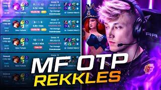 Rekkles Miss Fortune'dan başka şampiyon oynamıyor