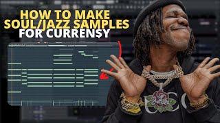 How To Make Soul/Jazz Samples For Curren$y, Larry June & Premo Rice In FL Studio 20 !