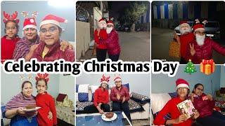 Papa ke bina kiya Christmas celebrate  Happy Nuclear Family || Festive season