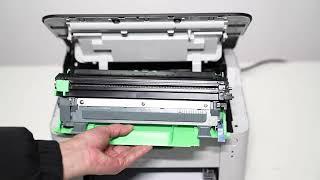 How to Install BRO TN1050 1060 Toner Cartridge