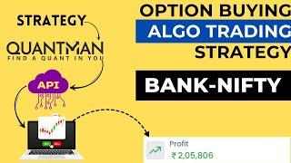 option buying algo trading strategy | fully automated algo trading in india | upstox algo trading