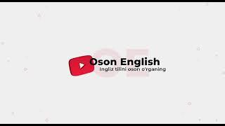 7 Dars Ingliz tilini mustaqil o'rganish So'z yodlash English  Uzbek translation Oson English