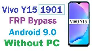 Vivo Y15 1901 FRP/Google lock Bypass Android 9.0 without pc