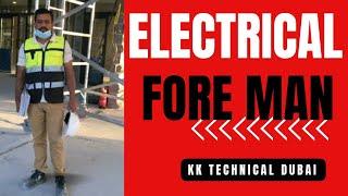 Electrical Foreman ! electrical supervisor !! electrical juner foreman @KKtechnicalDubai  ️️