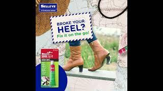 Shoe Glue - Repairing Heels On The Go