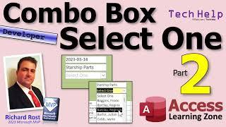 How to Add Select One or Custom Hint Text to a Combo Box in Microsoft Access, Part 2