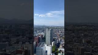 Sendai from the Sky | Free Observation Deck! #japan #sendai