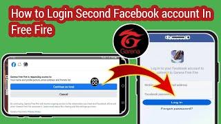 How To Login Second Facebook Account In Free Fire 2024| Login Other Facebook Account In Free Fire