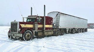 Trucking Through The FIRST DAY OF SNOW