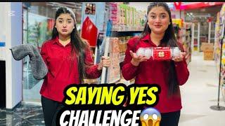 |Saying yes challenge with me| Kacha andapiladia| #vlogwithnabia #foryou