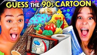 Guess The 90s Cartoon From The Props! | Gen Z Vs. Millennials