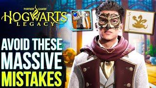 Hogwarts Legacy - 9 Big Mistakes You're Making Right Now! Hogwarts Legacy Tips & Tricks