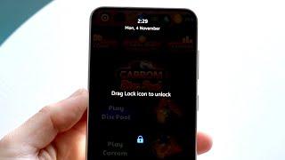 How To Turn Off Drag Lock Icon To Unlock On Samsung Galaxy!