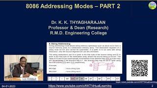 8086 Addressing Modes – PART 2