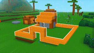 Рыжик играет в Блок Крафт 3Д (Block Craft 3D) В гостях у Рыжика