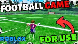 Football/Soccer Game - Roblox Studio - (FULL GAME FOR DOWNLOAD)