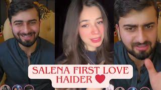 Saleena First Love Haider TikTok Live Match