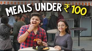 Finding The Best Meals Under ₹100 | Ok Tested