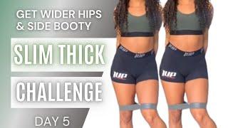 BEST EXERCISES TO GROW SIDE YOUR BOOTY | GET WIDER HIPS & SIDE BOOTY | SLIM THICK WORKOUT CHALLENGE