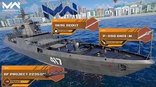 RF Project 22350M New GACHA Frigate Quick View and Gameplay! | Modern Warships