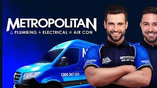 Metropolitan Plumbing Electrical & Air Con - Here to service you within the hour*