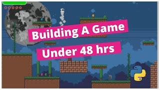 Building a game in 48 hours with python and pygame | gamejam | #pyguru