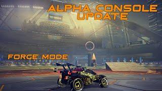 ALPHA CONSOLE UPDATE | Forge Mode