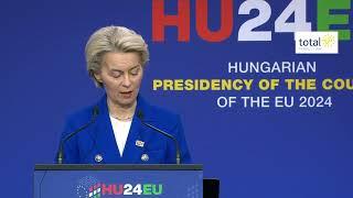 Elezioni Usa: von der Leyen, "È aumentata l'urgenza di chiudere il gap sull'innovazione"