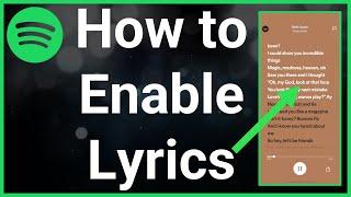 How To Enable Lyrics On Spotify