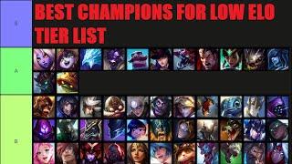 Best Champions For Low Elo Tier List