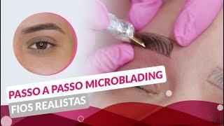 PASSO A PASSO MICROBLADING: FIOS REALISTAS ️