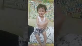 bayi tiktok gaya sekali lucunya