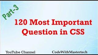 CSS MCQ's Questions & Answers || Part-3 || (Hindi and English)