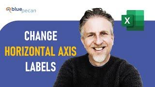 How to Change Horizontal Axis Labels in Excel | How to Create Custom X Axis Labels