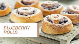 Blueberry Rolls | Food Channel L Recipes