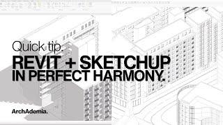 Revit & SketchUp in Perfect Harmony - The new SketchUp Studio 2023!